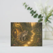 Elsa aus dem Schnurrwald –Postkarte 🐱🐾✨ ポストカード (スタンド正面)