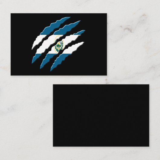 Elsalvador 名刺 (正面/裏面)