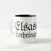 Elsass-Lothringen、 ツートーンマグカップ (正面左)