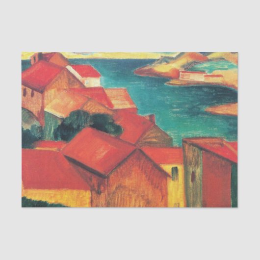 Else Bergによるベイのビュー 薄葉紙 (正面)