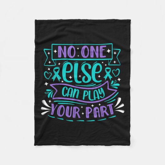 Else Can Play Your Part  フリースブランケット (正面)