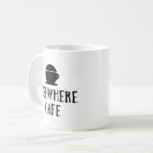 Elsewhere Cafe V1 ライトモード コーヒーマグカップ (正面左)
