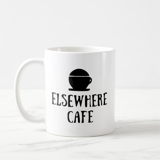 Elsewhere Cafe V1 ライトモード コーヒーマグカップ (左)