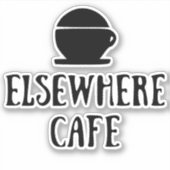 Elsewhere Cafe V1 ライトモード シール (正面)