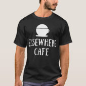 Elsewhere Cafe V1 Dark Mode Tシャツ (正面)