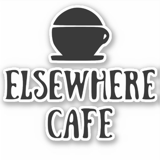 Elsewhere Cafe V1 Light Mode シール (正面)