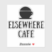 Elsewhere Cafe V1 Light Mode シール (シート)