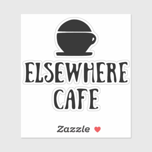 Elsewhere Cafe V1 Light Mode シール (シート)