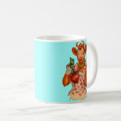 Elsie牛、資産運用者 コーヒーマグカップ (正面右)