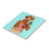 Elsie牛、資産運用者 タイル (側面)