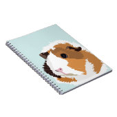 「Elsie」のレトロのモルモットのノート ノートブック (右側)