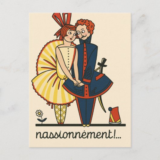 Elsie Denise Millonによる「Passionnément!」 ポストカード (正面)