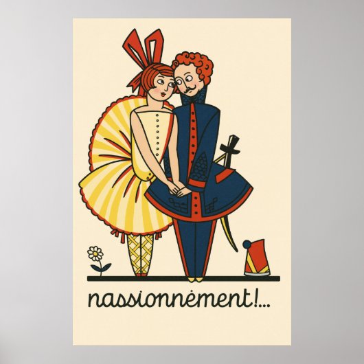 Elsie Denise MillonによるPassionnément! ポスター (正面)
