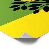 Elstree and Borehamwood flag ポスター (角)