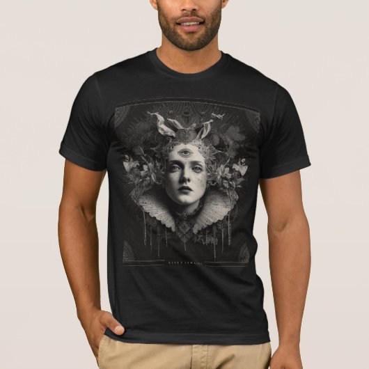 Eluss LeMaisi – Gothic Fine Art T-Shirt Tシャツ (正面)