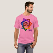 Elvenの星、三位一体 Tシャツ (正面フル)