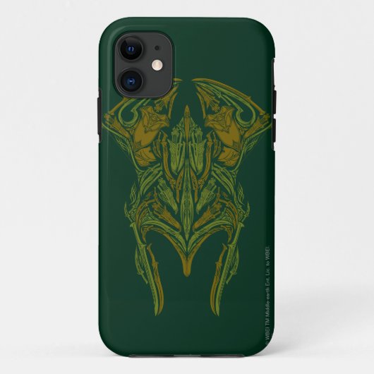 Elven武器ヘルメットアイコン Case-Mate iPhoneケース (裏面)