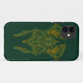Elven武器ヘルメットアイコン Case-Mate iPhoneケース (裏面(横))