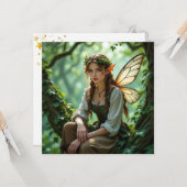  Elven Fairy Magical Enchanted Forest カード (正面/裏面インサイチュ)