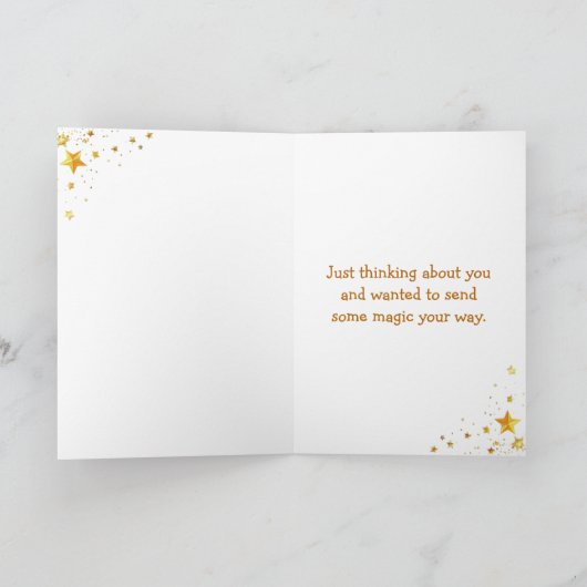 Elven Fairy Sending Magic Your Way カード (内部)