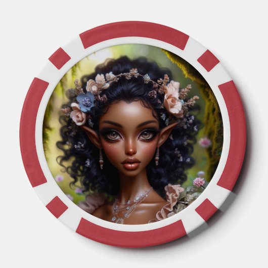 Elven Poker chips style 1 ポーカーチップ (裏面)