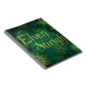 Elven Stirigh – Sigils in Green ノートブック (右側)