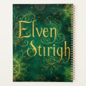 Elven Stirigh – Sigils in Green プランナー手帳 (裏面)