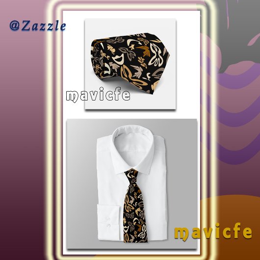 Elves, Butterflies and Masks 2 ネクタイ