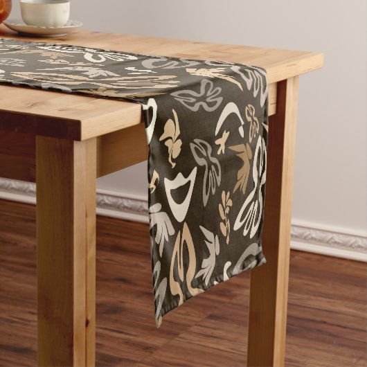 Elves, Butterflies and Masks 3 ショートテーブルランナー (インサイチュ)