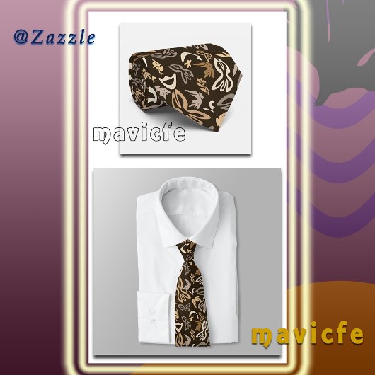 Elves, Butterflies and Masks 3 ネクタイ