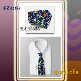 Elves, Butterflies and Masks 4 ネクタイ