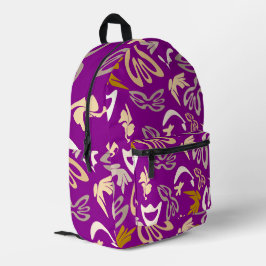 Elves, Butterflies and Masks 6 プリントバックパック