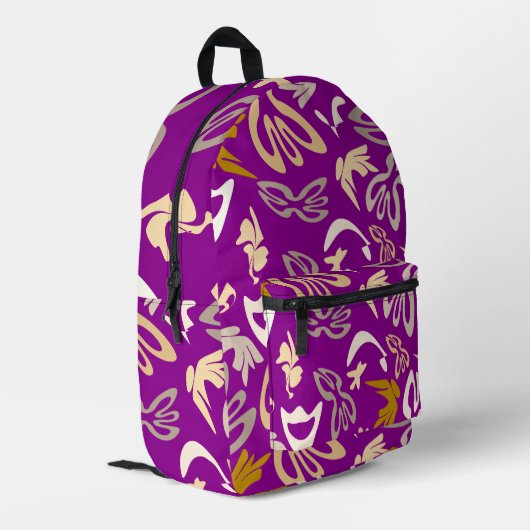 Elves, Butterflies and Masks 6 プリントバックパック (裏面左端)