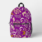 Elves, Butterflies and Masks 6 プリントバックパック (正面)