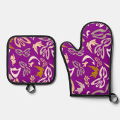 Elves, Butterflies and Masks 6 鍋つかみ&鍋敷きセット (正面)