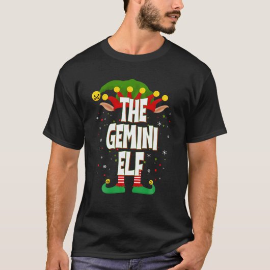 Elves Group The Gemini Elf Christmas Tシャツ (正面)