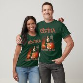 Elvira Mistress of the Dark Pumpkin Halloween Horr Tシャツ (ユニセックス)