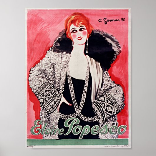 Elvire Popescu ポスター (正面)