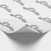 Elvisのクラシックなレトロの一流のデザイン ラッピングペーパー (角)