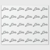 Elvisのクラシックなレトロの一流のデザイン ラッピングペーパー (フラット)