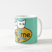 「Elvis及び私」11のozの水のクラシックのマグ コーヒーマグカップ (正面右)