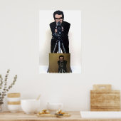 Elvis Costello 1978 This Years Model US Promo ポスター (キッチン)