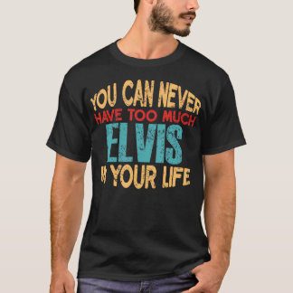 Elvis TおもしろいシャパーソナライズされたツファーストネームのジョークI Tシャツ