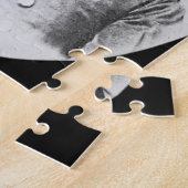 ElyサミュエルParkerの(1828-95年の)セネカ人の責任者およびFeder ジグソーパズル (側面)