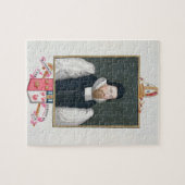 Ely frのリチャードコックスの(1500-81年の)司教のポートレート ジグソーパズル (横)