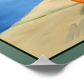 Ely Lake Minnesota New Marilyn Monroe Travel ポスター (角)