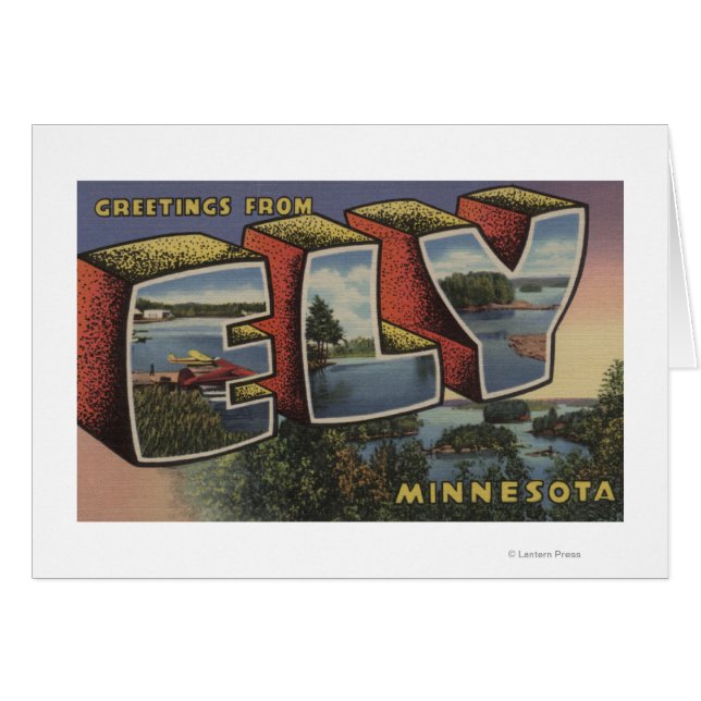 Ely, MinnesotaLarge Letter ScenesEly, MN (正面横)