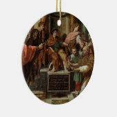 Elymas (Sistine CHの盲目になることのための漫画 セラミックオーナメント (右)