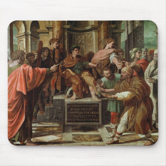 Elymas (Sistine CHの盲目になることのための漫画 マウスパッド (正面)