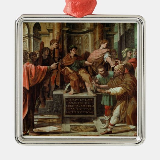 Elymas (Sistine CHの盲目になることのための漫画 メタルオーナメント (正面)